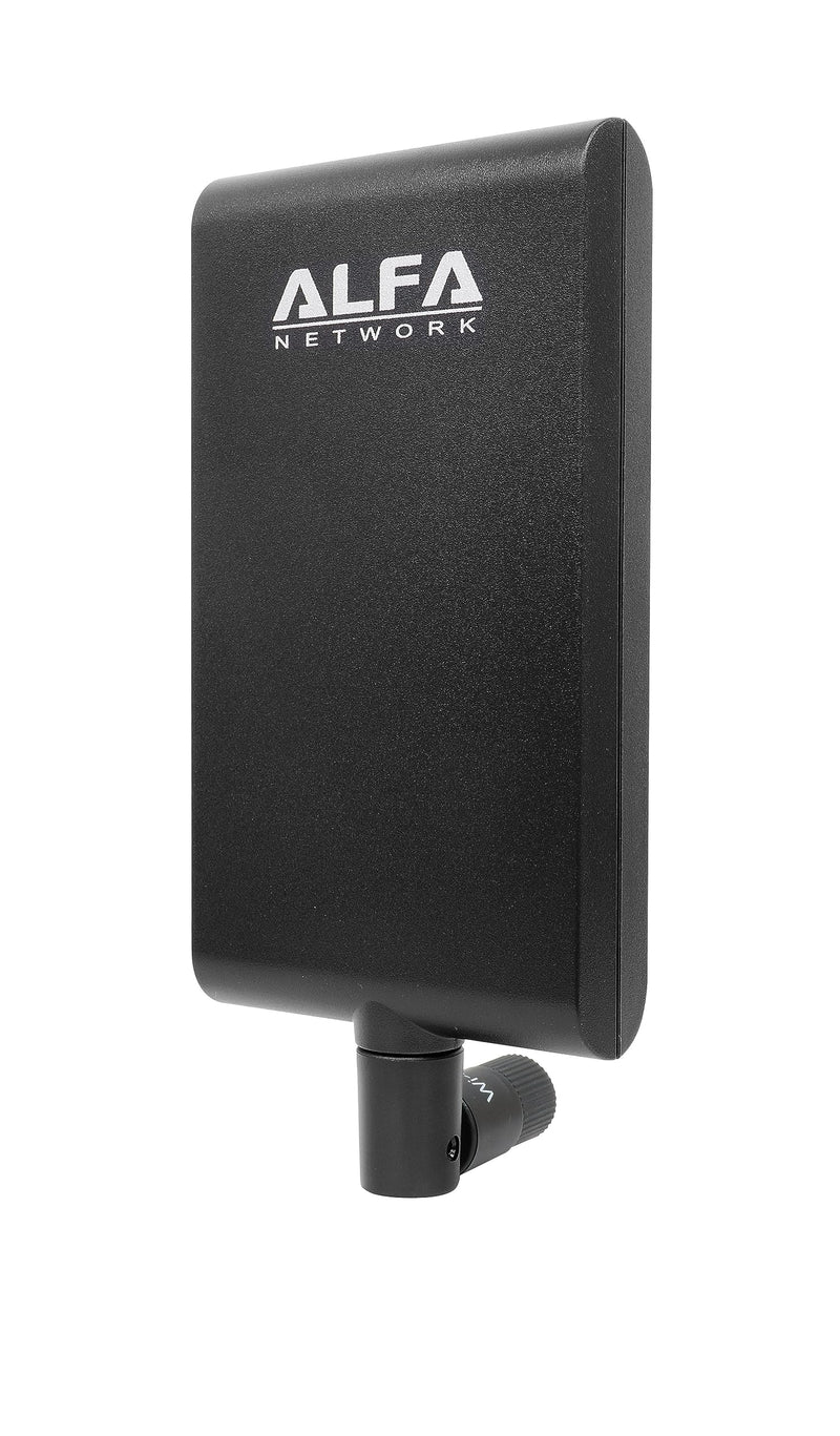 Alfa Network APA-M25 Dual Band 2.4GHz/5GHz 8 / 10dBi high gain Directional Indoor Panel Antenna with RP-SMA Connector (Compare to Asus WL-ANT-157)