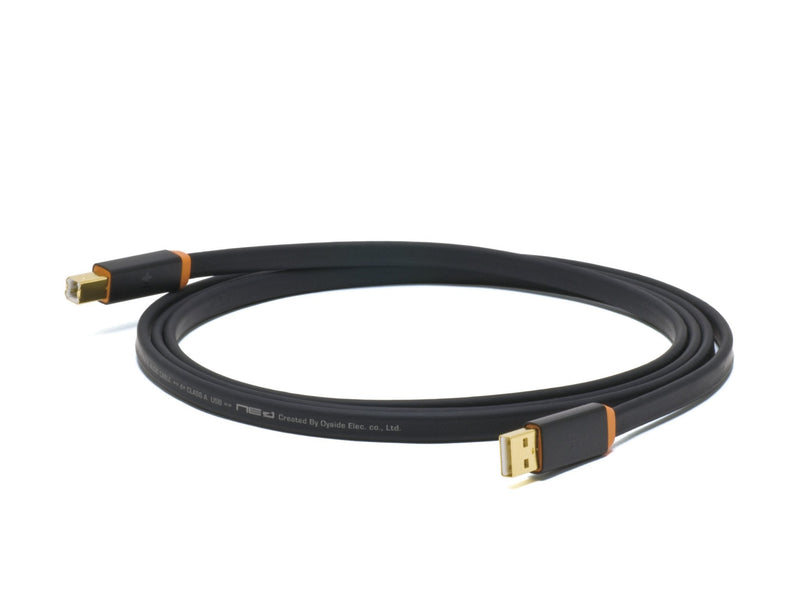 NEO by Oyaide D+ USB Class A – Hi-Speed and Durable Digital Cable for Dj’S, Musicians and Producers. 2 Meters 2M