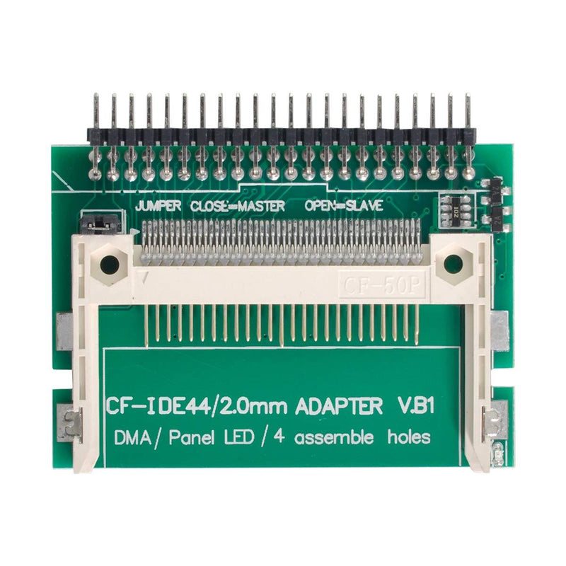 CY CF Compact Flash Merory Card to Laptop 2.5 44 Pins Male IDE Hard Disk Drive HDD SSD Adapter (Works as a HDD in True IDE Mode! Please Also Make Sure Your CF Card with True-IDE molde First.)