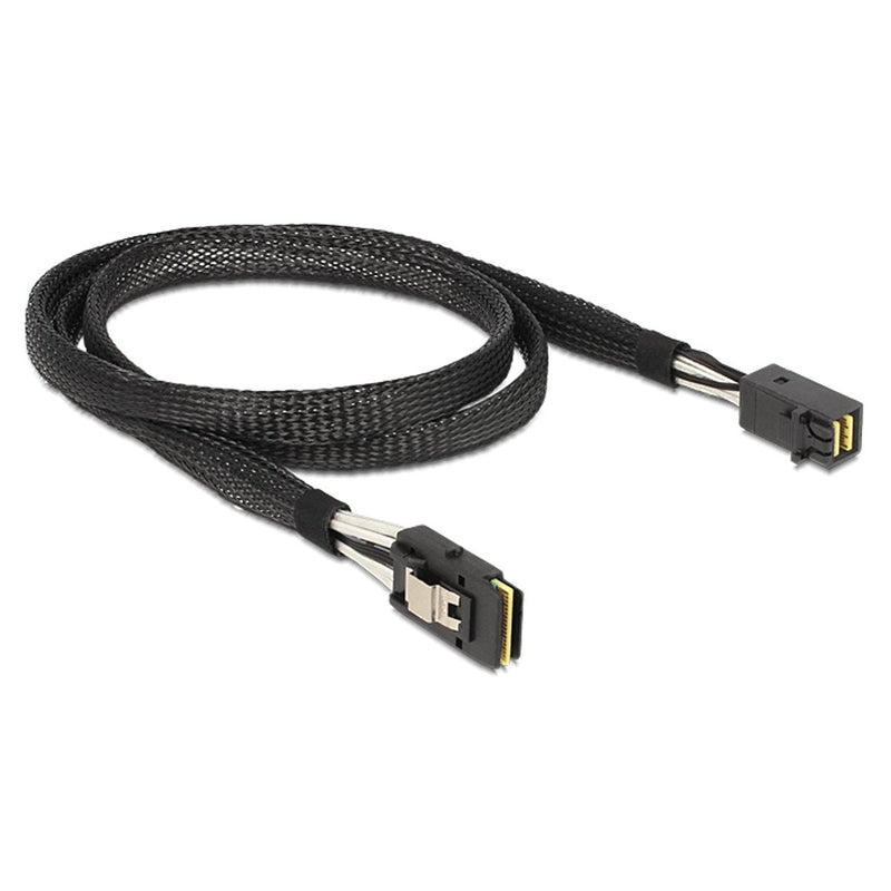 CY Internal Mini SAS SFF-8087 to Mini SAS High Density HD SFF-8643 Data Server Hard Disk Raid Cable 50cm