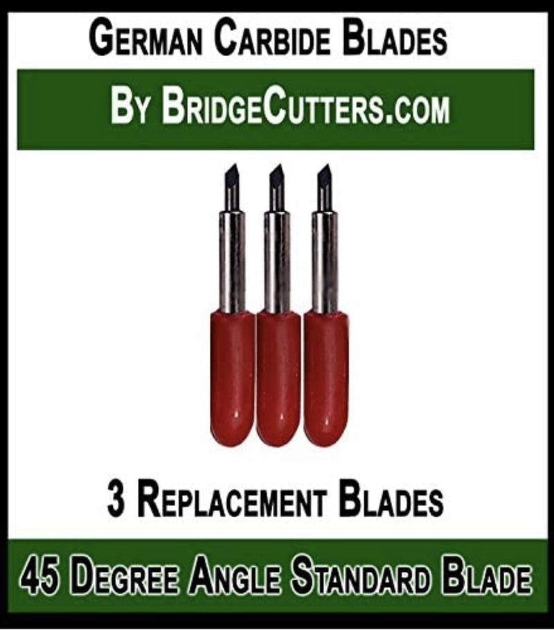 Cricut Compatible German Carbide Blades Replacement Premium Fine Point Cutting Blades for Craft Cutting Machines Compatible with Bridge Cricut Air Expression 2 Explore Maker Refine Cutters Green