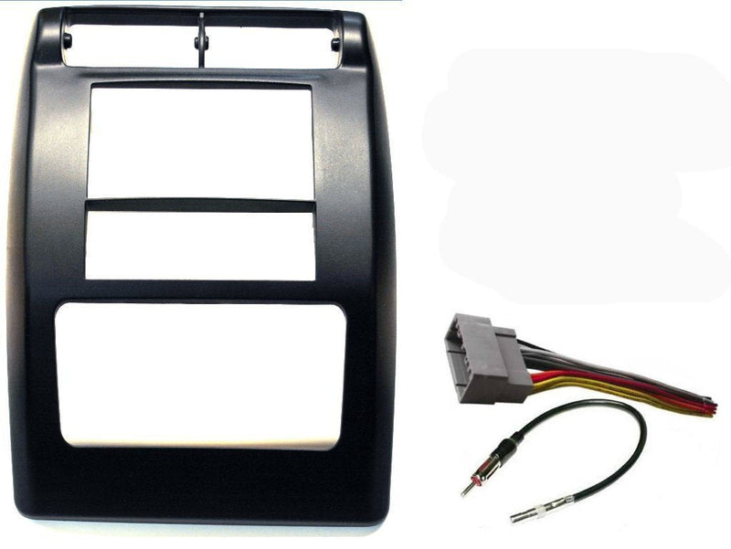 Double Din Dash Kit for Jeep Wrangler | Compatible with Jeep Wrangler, 2003-2006