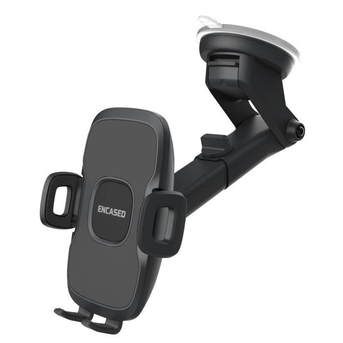 Encased Car Phone Mount, Works with Motorola Models (Moto G Power, G Stylus, Moto G Pure, G Play) Case Friendly Phone Holder for Car (Window, Dash Mounts)