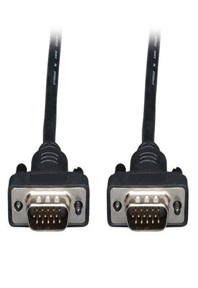 TRIPP LITE P502-015-SM Low Profile VGA RGB HD15 M/M 15-Feet Coaxial Monitor Cable