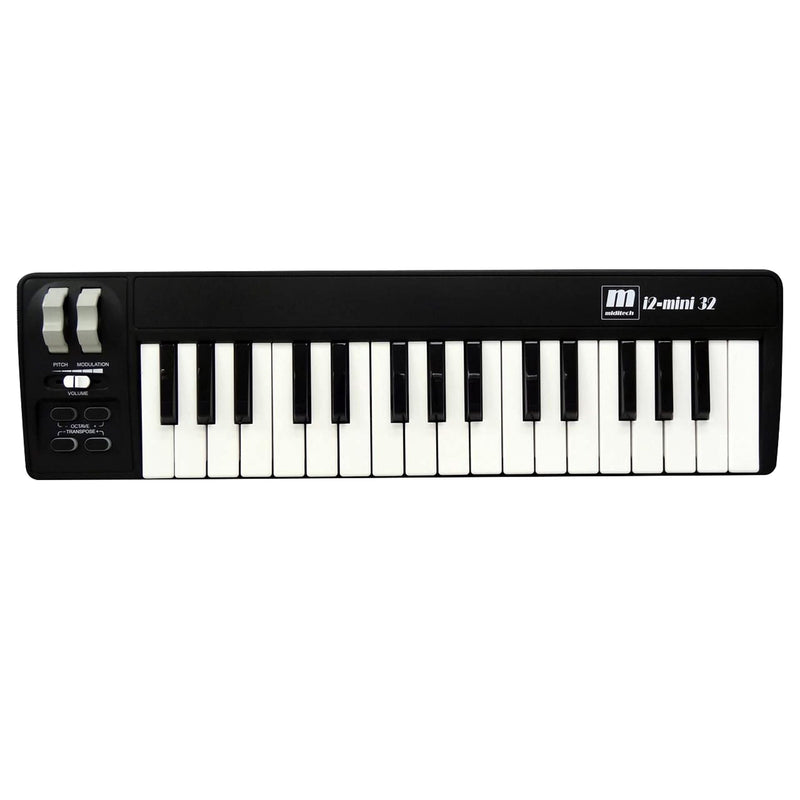 Miditech i2-mini 32 MIDI Keyboard Controller schwarz