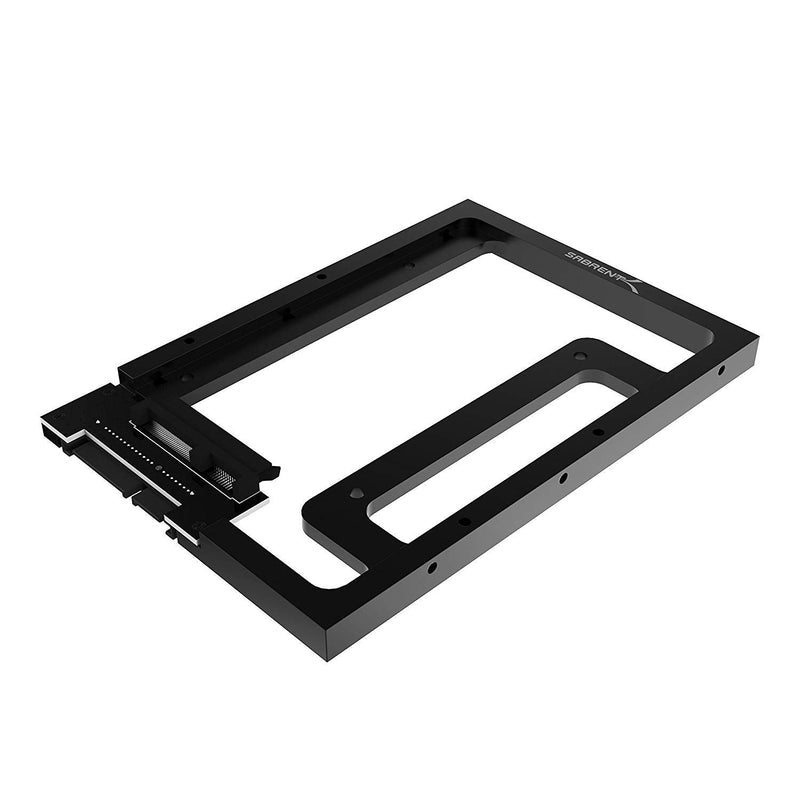 SABRENT 2.5” SSD & SATA Hard Drive to Desktop 3.5” SATA Bay Converter Mounting Kit (BK-PCBS) Server: x2 2.5" HDD/SSD to 3.5