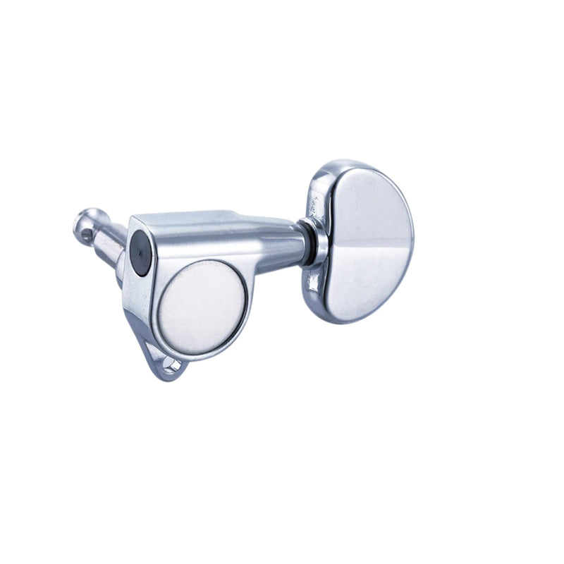 DJ235C-D4 TENOR Acoustic Guitar Tuners, Tuning Key Pegs/Machine Heads for Acoustic Guitar with Chrome Plated Finish and Chrome Plated Buttons. TENOR 235 TENOR-DJ235C-D4