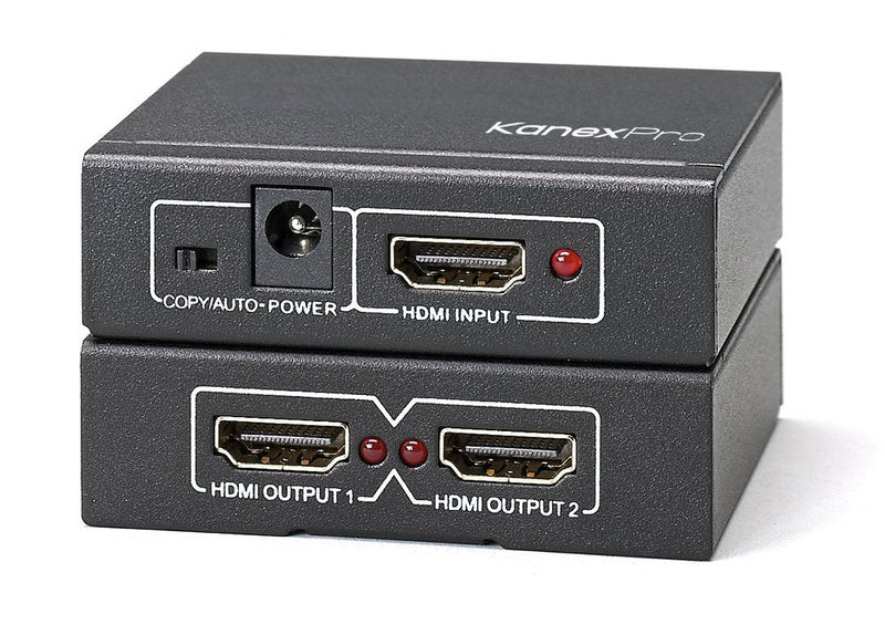 Kanex Pro SP-HD1X24K 4K HDMI 2-Port Splitter,BLACK