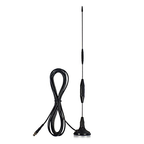 [AUSTRALIA] - SureCall Wide Band 12" Magnetic Roof-Mount Antenna for Vehicles with FME-Female Connector - Black 