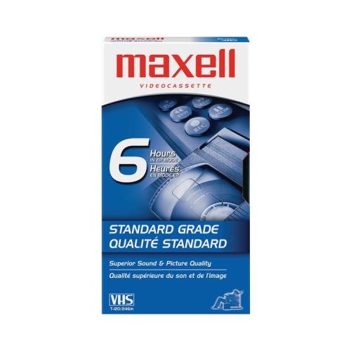 MAX214016 - Maxell Standard VHS Videocassette