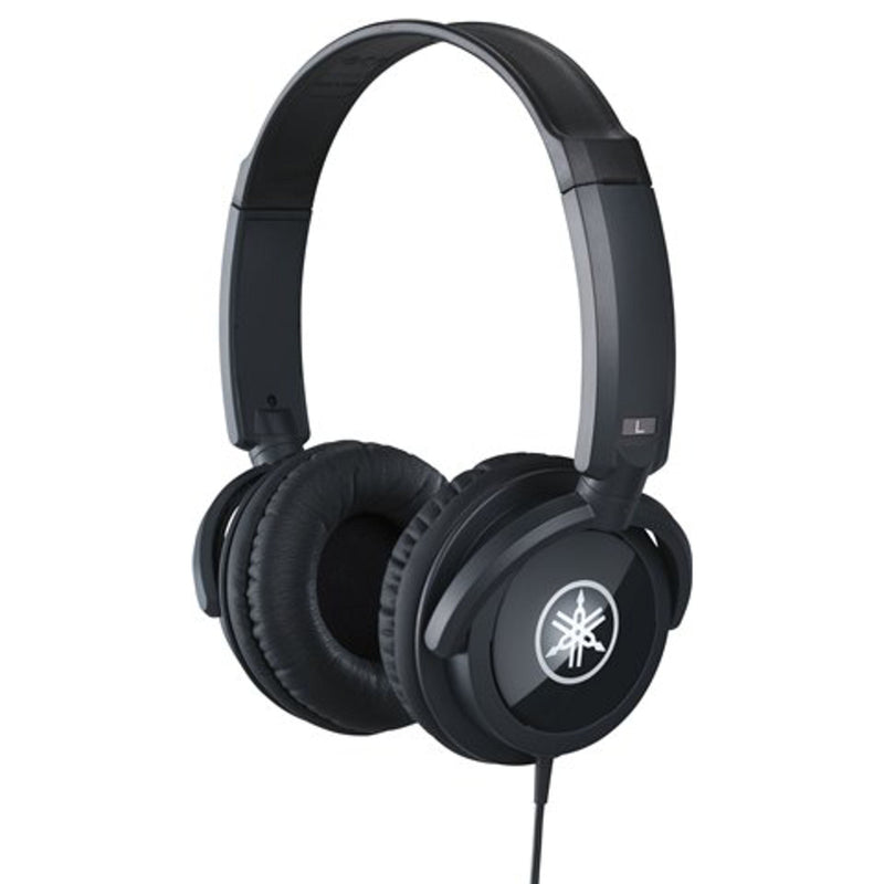 Yamaha HPH-100 Headphones, Quality Sound and deep bass, Over The Ear, Wired Musicians Headphones, in Black Single