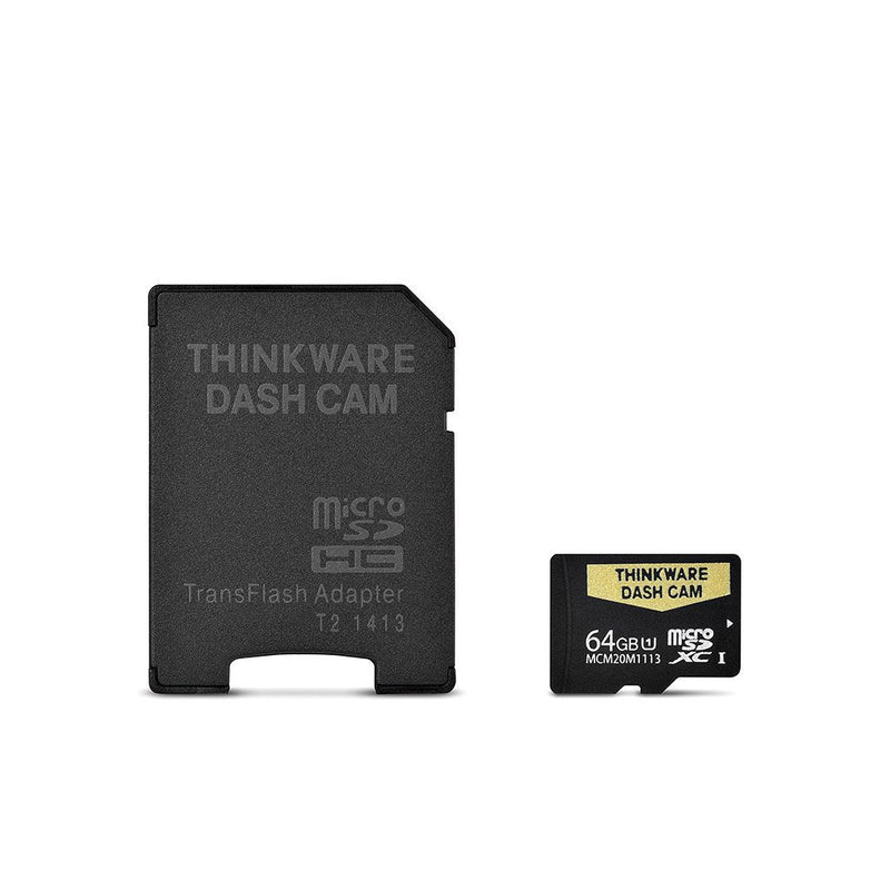 Thinkware TWA-SMU64 UHS-I 64GB MicroSD Card | Anti File Corruption | for Dash Cam