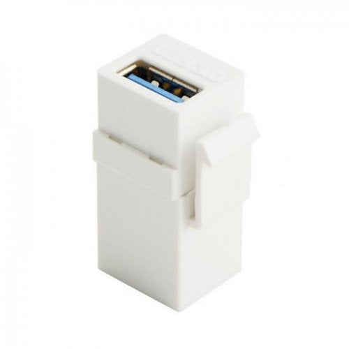 USB 3.0 A Female to A Female Extension Keystone Jack Coupler Adapter for Wall Plate Panel USB Cable CableCC
