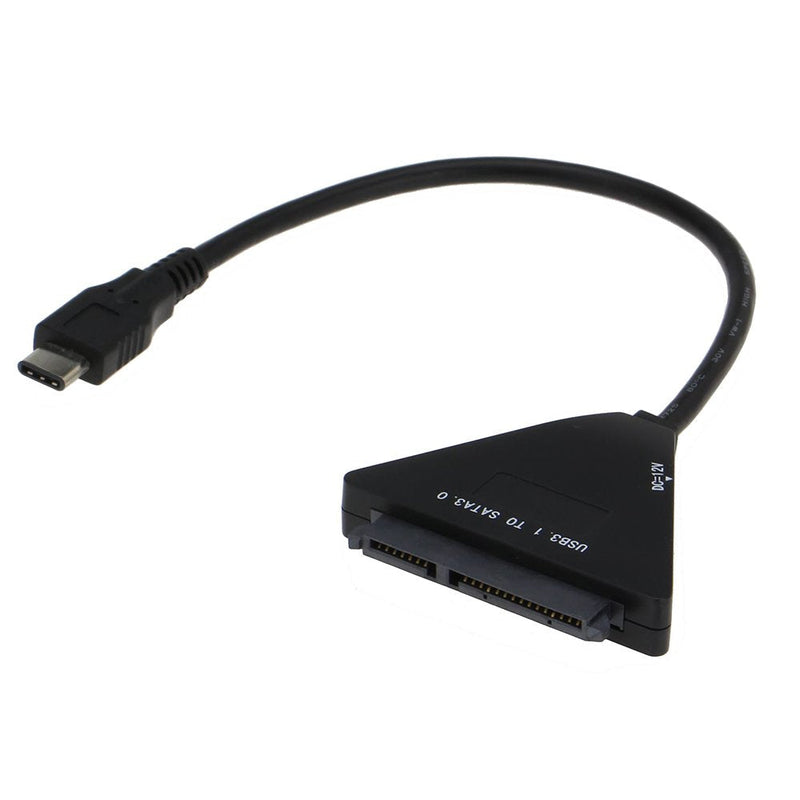 SEDNA - USB 3.1 to SATA III Adapter Dongle with Type C Connector for MAC Book, with Free HDD/SSD Rubber Stand