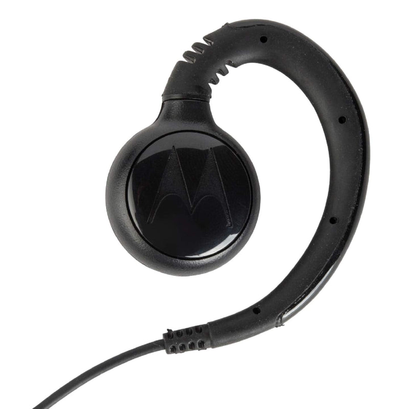 [AUSTRALIA] - Motorola HKLN4604 HKLN4604A HKLN4604B Original Swivel Earpiece with Microphone and PTT - Replaces RLN6423 Black One Size 