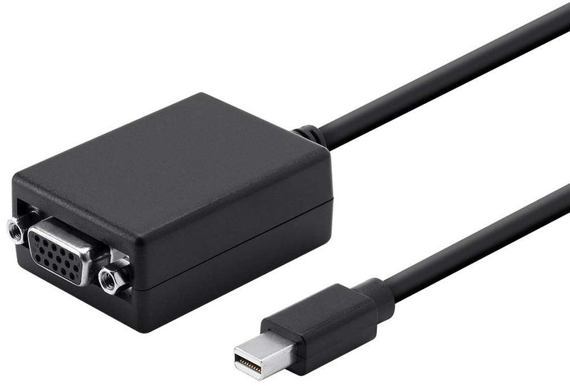 Monoprice Mini DisplayPort 1.to VGA Adapter, Black (112743)