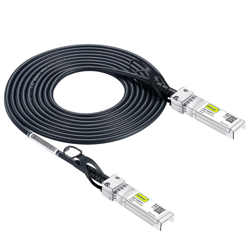 10Gtek SFP+ DAC Twinax Cable, Passive, Compatible with Juniper QFX-SFP-DAC-3M/ EX-SFP-10GE-DAC-3M, 3 Meter(10ft)