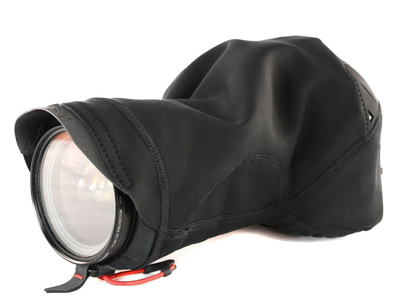 Peak Design Black Shell Large Form-Fitting Rain and Dust Cover Single
