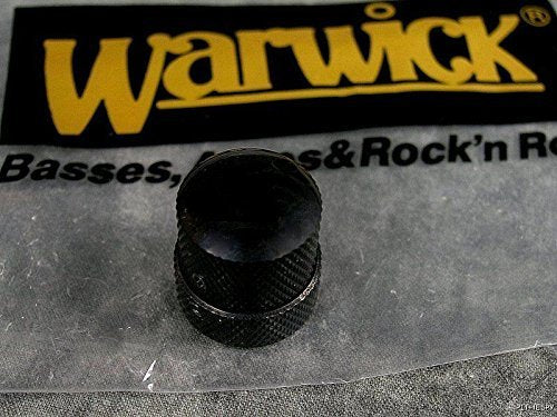 WARWICK BLACK KNOB FOR STACKED POTS TONE VOLUME THUMB STREAMER BASS PARTS