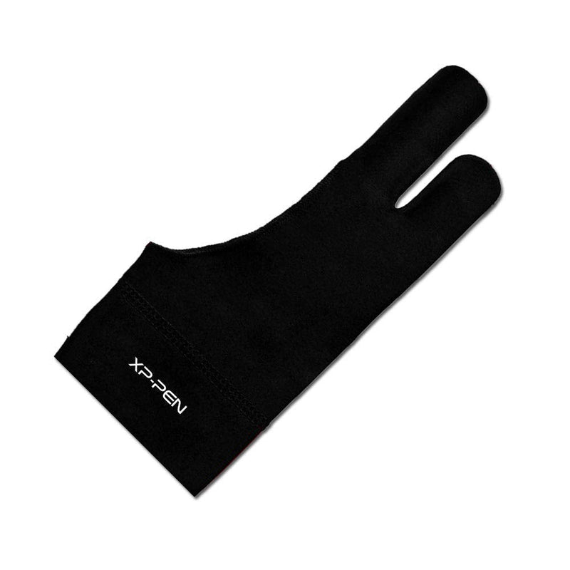 XP-PEN Professional Artist Glove 2-fingers Glove for Graphics Drawing Tablet Graphic Monitor Suitable for Right Hand and Left Hand (Size L)