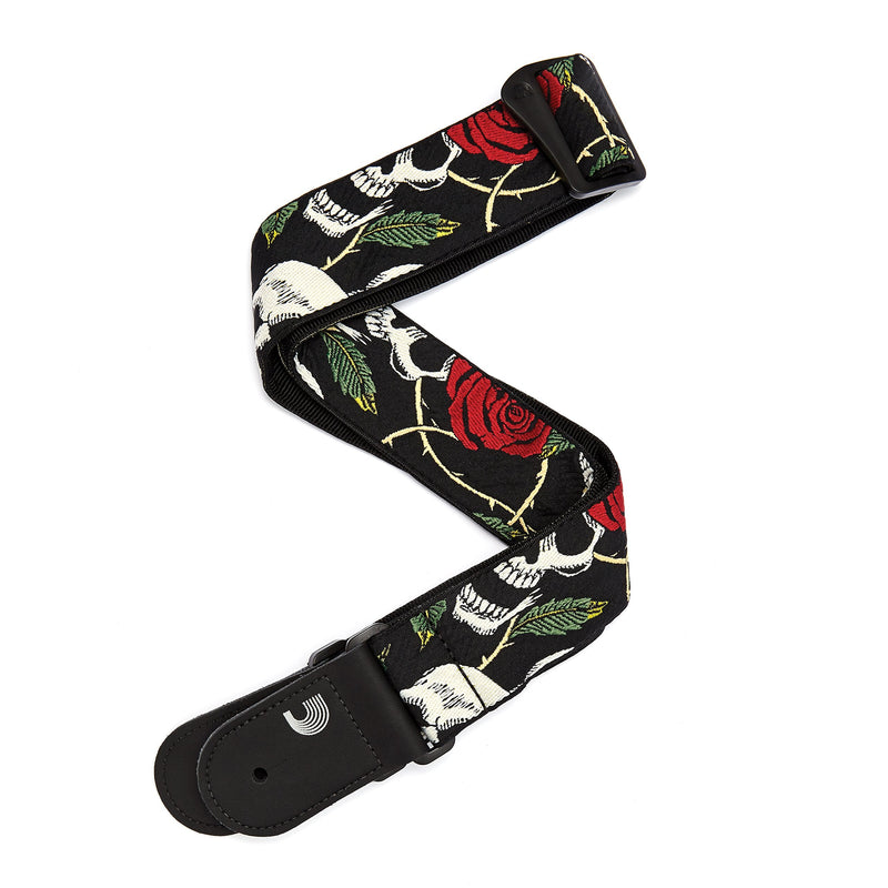 D'Addario Accessories D'Addario Woven Guitar Strap - Guitar Accessories - Electric Guitar Strap, Acoustic Guitar Strap, Acoustic Electric Guitar Strap & Bass Guitar Strap - Immortal Love