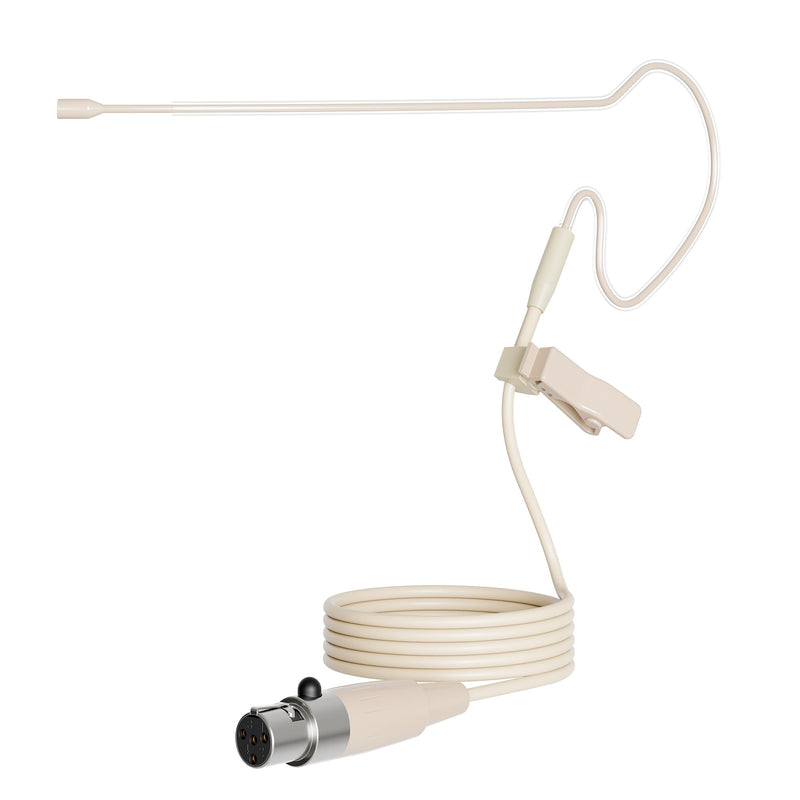 [AUSTRALIA] - J K Pro Headset Headworn Single Earhook Microphone MIC-J S90 Compatible with Shure Wireless Transmitter 