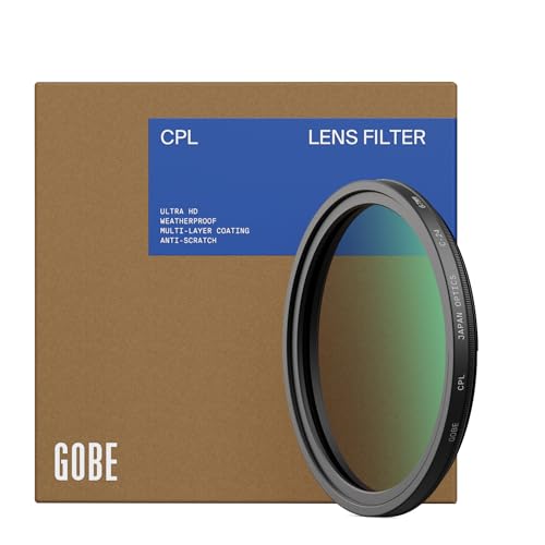 Gobe 52mm Circular Polarizing (CPL) Lens Filter