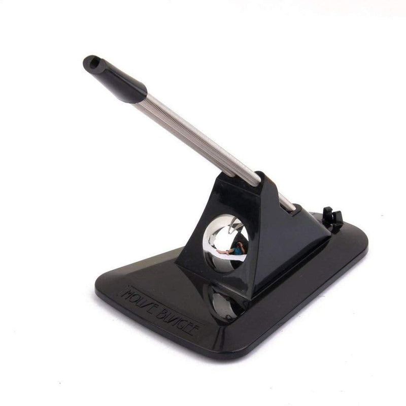 Flexible Mouse Bungee Mouse Cord Management Fixer Holder (Black)