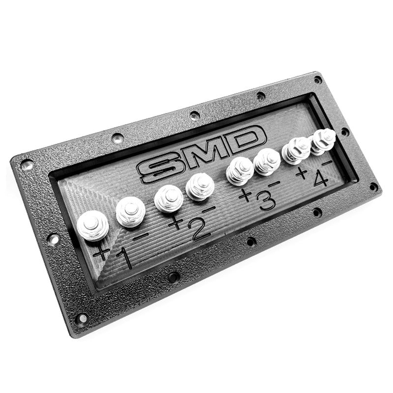 SMD 4 Channel Speaker Terminal (Stainless)