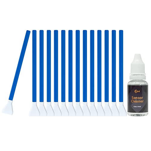 UES APS-C Camera Sensor Cleaning Kit (14 x 16mm Swabs + 15ml Solution) 14 Swabs + 15ml Cleaner