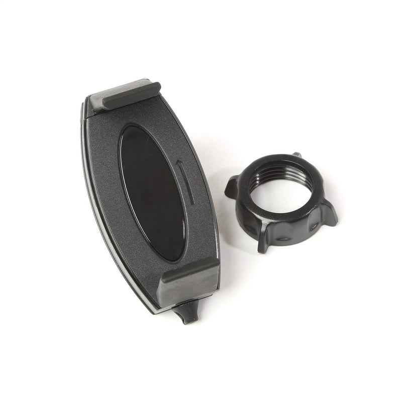 Rugged Ridge Multi-Mount Phone Holder for Jeep Wrangler TJ/LJ | Thermoplastic Olefin (TPO), Black | 13551.19 | Fits 1997-2006 Jeep Wrangler TJ/LJ