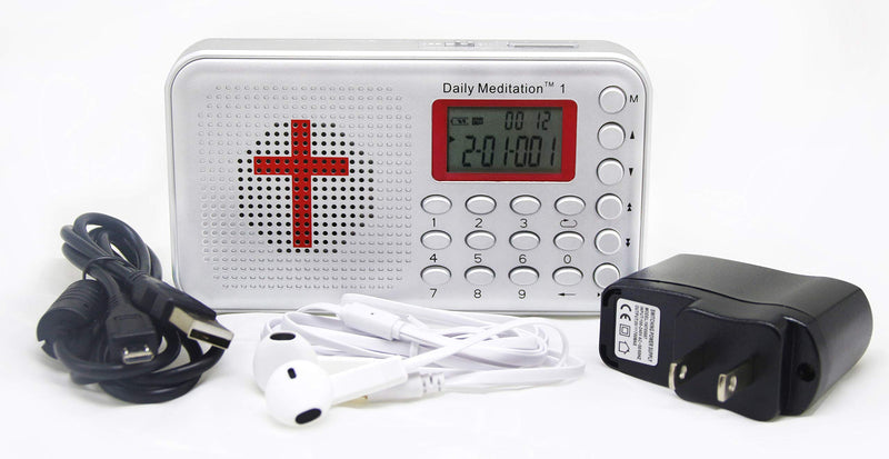 Daily Meditation ESV Children Bible Player-English Standard Version Kids Audio Bible Drama (with Rechargeable Battery, Charger, and Built-in Speaker)