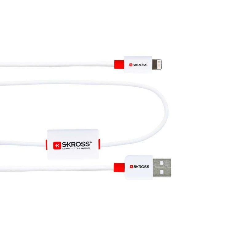 Skross Buzz Lightning Connector Charge and Sync Alarm Cable for All Devices with Lightning Connector [SKR2700211]