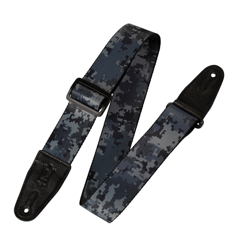 Levy's Leathers MPS2-120 2" sublimation printed guitar strap with genuine leather ends. Tri-glide adjustable to 65"