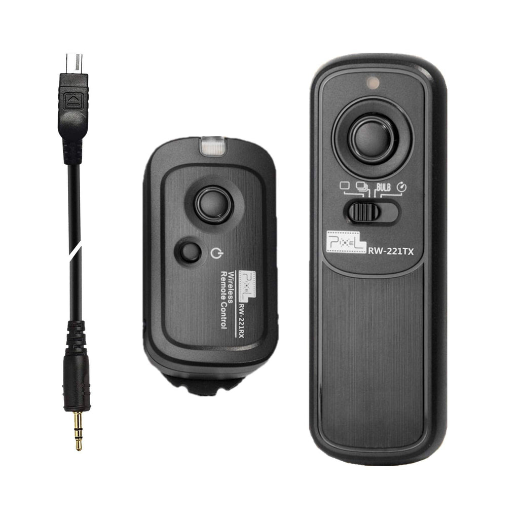 Pixel 2.4G Wireless Remote Control DC2 Remote Shutter Release Compatible with Nikon MC-DC2 Z7 Z7II Z6 Z6II Z5 D5600 D3300 D5000 D5100 D5200 D5300 D90 D7000 D7100 D7200 D7500 D780 D610 D750 P7700 P7800 RW-DC2
