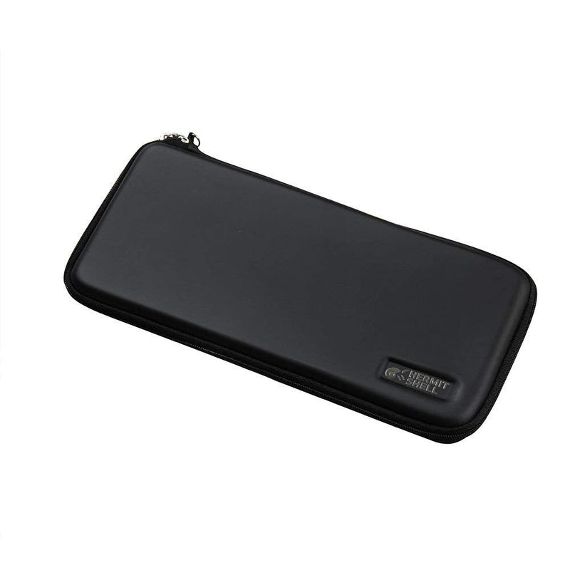 Hermitshell Hard Travel Case for Apple MC184LL/B Wireless Bluetooth Keyboard (PU, Black) PU
