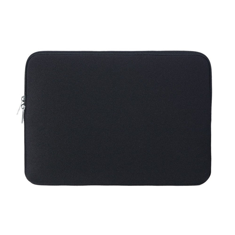 RAINYEAR 14 Inch Laptop Sleeve Case Protective Soft Padded Zipper Cover Carrying Computer Bag Compatible with 14" Notebook Chromebook Tablet Ultrabook (Black) 14" Black