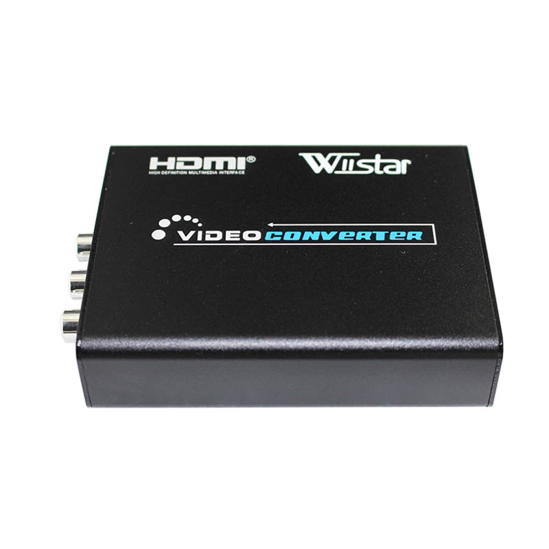Mini 1080P HDMI to AV 3RCA CVBs Composite & S-Video R/L Video Audio Converter Adapter Supporting PAL/NTSC for PC Laptop Xbox PS4 PS3 TV STB VHS VCR Camera DVD
