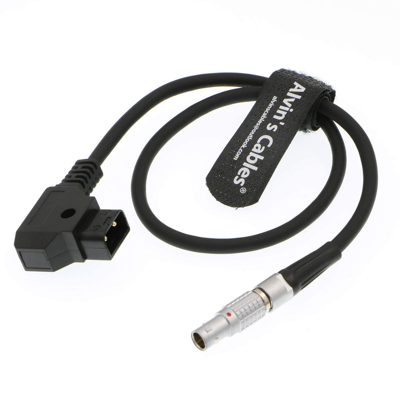 Alvin's Cables D-Tap to 0B 2 Pin Male Power Cable for Teradek SmallHD Z-CAM DJI-Ronin 45cm|18inches Straight 2 pin