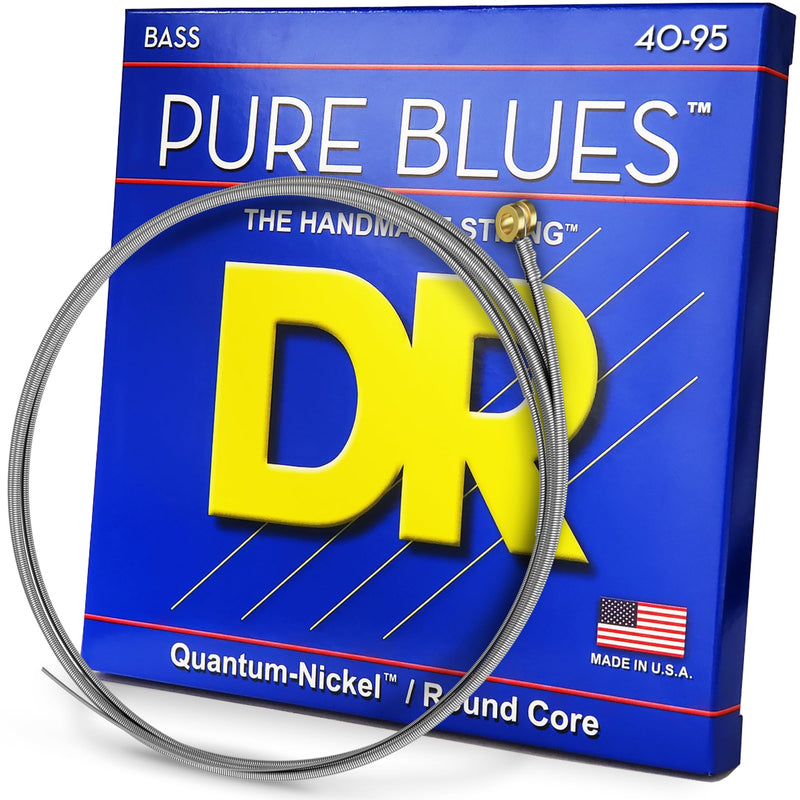 [AUSTRALIA] - DR Strings Pure Blues Victor Wooten Signature 40-95 Bass Guitar Strings (PBVW-40) .040-.095 