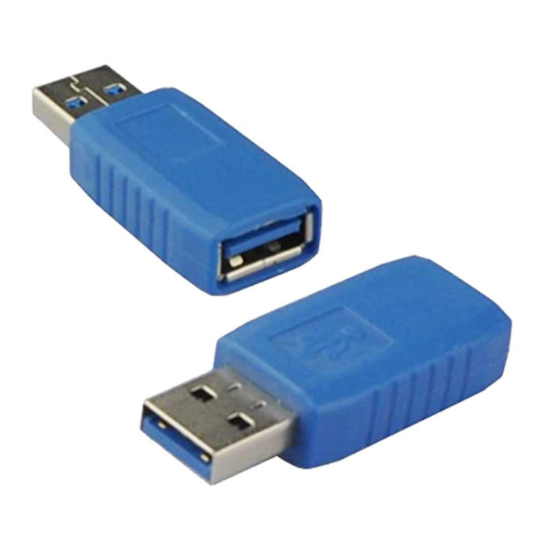 Seadream 2Pack USB 3.0 Type-A Male to Female Coupler Extender Connection Adapter