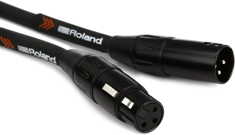 Roland Microphone Cable Black series 5 feet Heavy-duty XLR