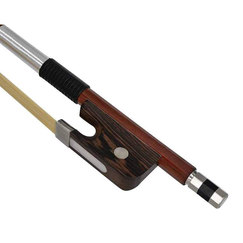 AB-100B Brazilwood Student French Bass Bow - 1/4 Size