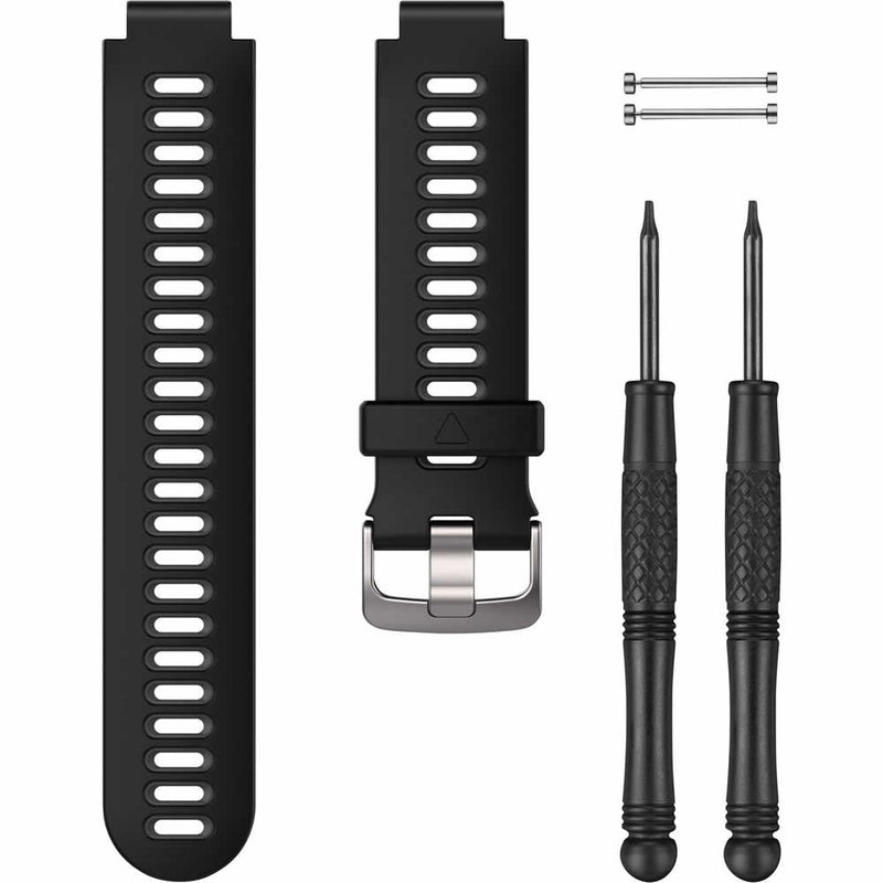Garmin Replacement Band,Forerunner 735XT,Black/Gray