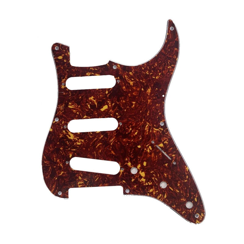 KAISH 8 Hole American Vintage Style Strat SSS Pickguard ST Guitar Pick Guard Scratch Plate for Strat/Stratocaster Vintage Tortoise