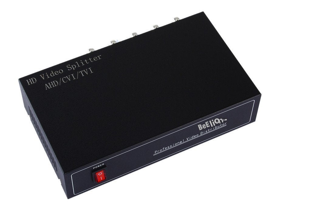 8Way BNC Coaxl TV CCTV DVR Composite Video 1 in to 8 Out Ports Switch Splitter Amplifier Box, AHD/CVI/TVI Camera
