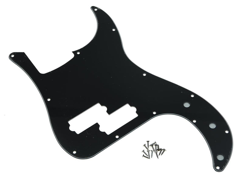 [AUSTRALIA] - KAISH 13 Hole P Bass Style Pickguard PB Scratch Plate Bass Pickguard for USA/Mexico Precision P Bass Black 3 Ply Black 3 Ply (BWB) 