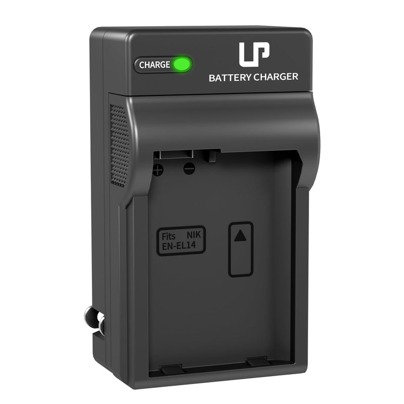 LP EN-EL14 EN EL14a Battery Charger, Charger Compatible with Nikon D3500, D5600, D3300, D5100, D5500, D3100, D3200, D5200, D5300, D3400, DF, Coolpix P7000, P7100, P7700, P7800 Cameras and More LED Charger