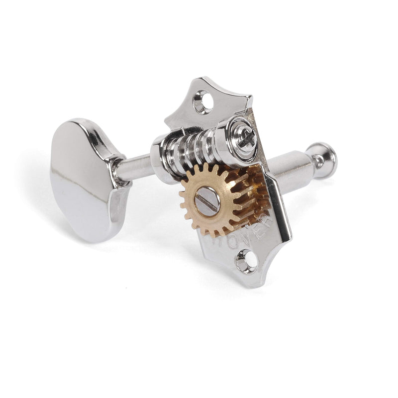 Grover 18:1 Sta-Tite 3+3 Tuning Machines for Solid Peghead, Nickel (V97-18NA)