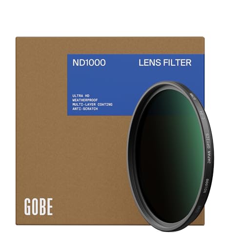 Gobe 43mm ND1000 (10 Stop) ND Lens Filter